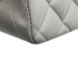 シャネル CHANEL マトラッセ23 A01113 グレー シルバー金具 ラムスキン レディース ショルダーバッグ