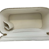 シャネル CHANEL バニティチェーンショルダー AP1341 ホワイト ゴールド金具 キャビアスキン レディース ショルダーバッグ