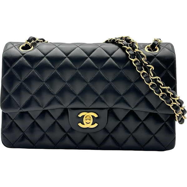 シャネル CHANEL マトラッセ25 A01112 ブラック ゴールド金具