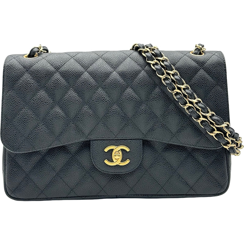 シャネル CHANEL デカマトラッセ30 A58600 18番台 ブラック ゴールド