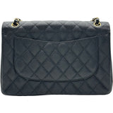 シャネル CHANEL デカマトラッセ30 A58600 18番台 ブラック ゴールド金具 キャビアスキン レディース ショルダーバッグ