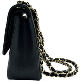 シャネル CHANEL デカマトラッセ30 A58600 18番台 ブラック ゴールド金具 キャビアスキン レディース ショルダーバッグ