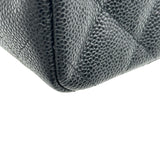 シャネル CHANEL デカマトラッセ30 A58600 18番台 ブラック ゴールド金具 キャビアスキン レディース ショルダーバッグ