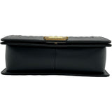 シャネル CHANEL ボーイシャネル A67086 ブラック ゴールド金具 キャビアスキン レディース ショルダーバッグ