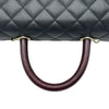 シャネル CHANEL ココハンドルXS A92990 31番台 ブラック ゴールド金具 キャビアスキン/リザード レディース ショルダーバッグ