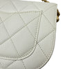 シャネル CHANEL マトラッセチェーンショルダーバッグ AS2484 ホワイト ゴールド金具 キャビアスキン レディース ショルダーバッグ