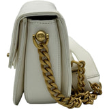 シャネル CHANEL マトラッセチェーンショルダーバッグ AS2484 ホワイト ゴールド金具 キャビアスキン レディース ショルダーバッグ