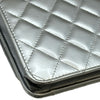 シャネル CHANEL ココロック チェーンウォレット A80766 22番台 シルバー シルバー金具 エナメル レディース ショルダーバッグ