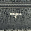 シャネル CHANEL マトラッセチェーンウォレット AP0250 ブラック シルバー金具 キャビアスキン レディース ショルダーバッグ