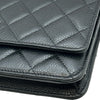 シャネル CHANEL マトラッセチェーンウォレット AP0250 ブラック シルバー金具 キャビアスキン レディース ショルダーバッグ