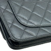 シャネル CHANEL マトラッセチェーンウォレット AP0250 ブラック シルバー金具 キャビアスキン レディース ショルダーバッグ
