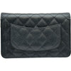 シャネル CHANEL マトラッセチェーンウォレット AP0250 ブラック シルバー金具 キャビアスキン レディース ショルダーバッグ