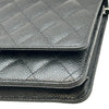 シャネル CHANEL マトラッセチェーンウォレット AP0250 ブラック シルバー金具 キャビアスキン レディース ショルダーバッグ