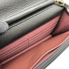 シャネル CHANEL マトラッセチェーンウォレット AP0250 ブラック ゴールド金具 キャビアスキン レディース ショルダーバッグ