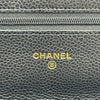 シャネル CHANEL マトラッセチェーンウォレット AP0250 ブラック ゴールド金具 キャビアスキン レディース ショルダーバッグ