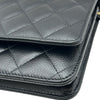 シャネル CHANEL マトラッセチェーンウォレット AP0250 ブラック ゴールド金具 キャビアスキン レディース ショルダーバッグ