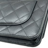 シャネル CHANEL マトラッセチェーンウォレット AP0250 ブラック ゴールド金具 キャビアスキン レディース ショルダーバッグ