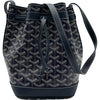 ゴヤール GOYARD プティフロバケット ネイビー ゴヤールディンキャンバス レディース ショルダーバッグ
