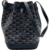 ゴヤール GOYARD プティフロバケット ネイビー ゴヤールディンキャンバス レディース ショルダーバッグ