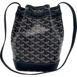 ゴヤール GOYARD プティフロバケット ネイビー ゴヤールディンキャンバス レディース ショルダーバッグ