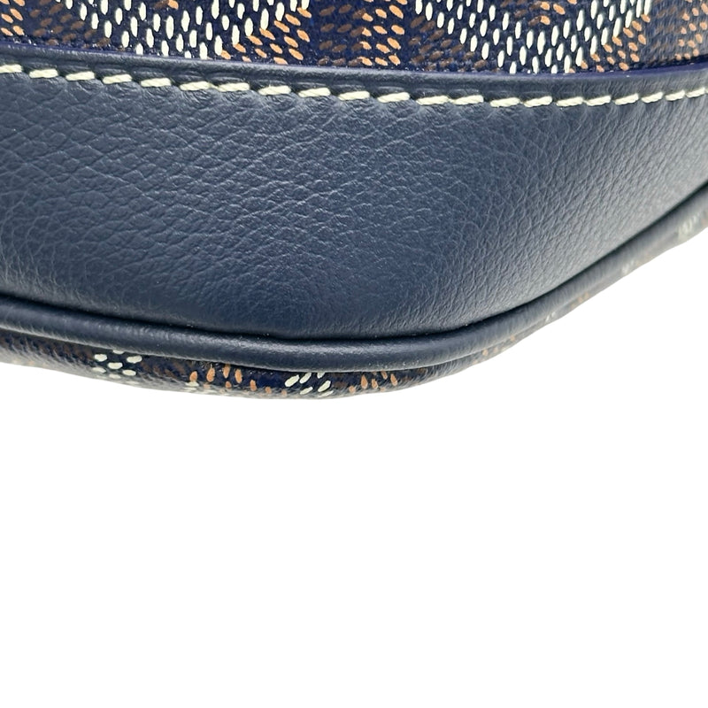 ゴヤール GOYARD プティフロバケット ネイビー ゴヤールディン