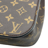 ルイ・ヴィトン LOUIS VUITTON パッシー M45592 ブラウン モノグラムキャンバス レディース ショルダーバッグ