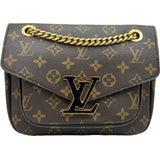 ルイ・ヴィトン LOUIS VUITTON パッシー M45592 ブラウン モノグラムキャンバス レディース ショルダーバッグ