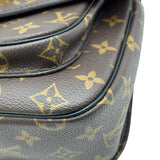 ルイ・ヴィトン LOUIS VUITTON パッシー M45592 ブラウン モノグラムキャンバス レディース ショルダーバッグ