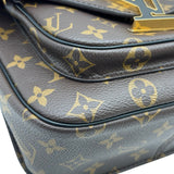 ルイ・ヴィトン LOUIS VUITTON パッシー M45592 ブラウン モノグラムキャンバス レディース ショルダーバッグ