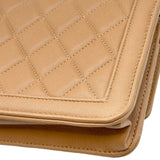 シャネル CHANEL マトラッセ ミニフラップ AS5048 ベージュ ゴールド金具 ラムスキン レディース ショルダーバッグ