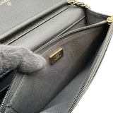 シャネル CHANEL マトラッセチェーンウォレット AP4171 ブラック ゴールド金具 キャビアスキン レディース ショルダーバッグ