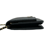 シャネル CHANEL マトラッセチェーンウォレット AP4171 ブラック ゴールド金具 キャビアスキン レディース ショルダーバッグ