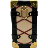 ルイ・ヴィトン LOUIS VUITTON サンドトランクMM M24403 ベージュ レザー レディース ショルダーバッグ