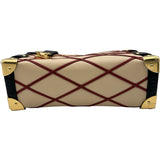 ルイ・ヴィトン LOUIS VUITTON サンドトランクMM M24403 ベージュ レザー レディース ショルダーバッグ