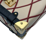 ルイ・ヴィトン LOUIS VUITTON サンドトランクMM M24403 ベージュ レザー レディース ショルダーバッグ