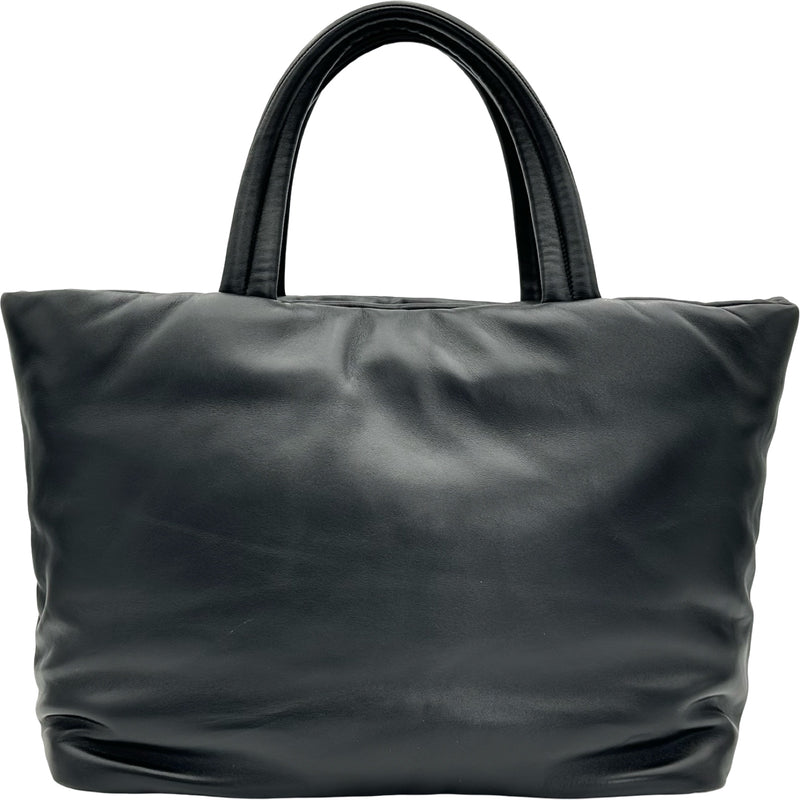 サンローラン SAINT LAURENT ワイドロゴトートバッグ 756269 ブラック