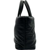 サンローラン SAINT LAURENT ワイドロゴトートバッグ 756269 ブラック ナッパレザー レディース トートバッグ