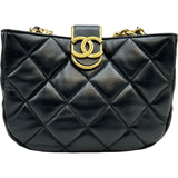 シャネル CHANEL マトラッセ チェーンショルダーバッグ AS3475 ブラック ゴールド金具 ラムスキン レディース ショルダーバッグ