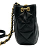 シャネル CHANEL マトラッセ チェーンショルダーバッグ AS3475 ブラック ゴールド金具 ラムスキン レディース ショルダーバッグ