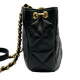 シャネル CHANEL マトラッセ チェーンショルダーバッグ AS3475 ブラック ゴールド金具 ラムスキン レディース ショルダーバッグ