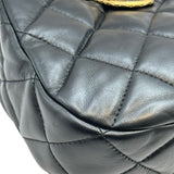 シャネル CHANEL マトラッセ チェーンショルダーバッグ AS3475 ブラック ゴールド金具 ラムスキン レディース ショルダーバッグ