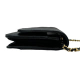 シャネル CHANEL マトラッセチェーンウォレット AP0250 ブラック ゴールド金具 キャビアスキン レディース ショルダーバッグ