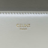 セリーヌ CELINE ティーントリオンフ チェーンショルダーバッグ ソフトイエロー ゴールド金具 シャイニーカーフ レディース ショルダーバッグ