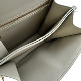 セリーヌ CELINE ティーントリオンフ チェーンショルダーバッグ ソフトイエロー ゴールド金具 シャイニーカーフ レディース ショルダーバッグ