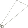 ティファニー TIFFANY＆CO ダブルループネックレス シルバー 925 ジュエリー
