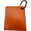 エルメス HERMES MISON CASA HOME キーホルダー オレンジ レザー レディース キーホルダー