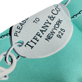 ティファニー TIFFANY＆CO リターントゥティファニースカーフ ライトブルー シルク レディース スカーフ