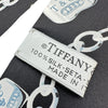 ティファニー TIFFANY＆CO リターントゥーティファニースカーフ ブラック シルク レディース スカーフ