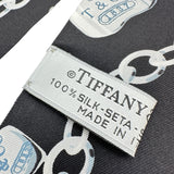 ティファニー TIFFANY＆CO リターントゥーティファニースカーフ ブラック シルク レディース スカーフ