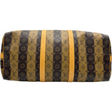 ルイ・ヴィトン LOUIS VUITTON キーポル・バンドリエール 50 LV×NIGO M45967 ブラウン モノグラム ・ストライプ ユニセックス ボストンバッグ